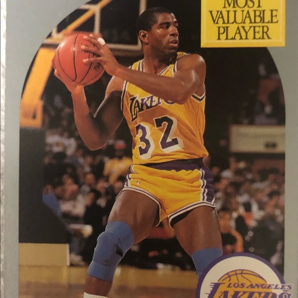 Hoops basketball 🏀 Larry Bird 39, Magic Johnson - Picture 2 of 6
